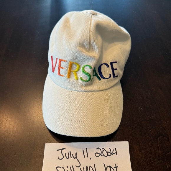 RARE 2022 Versace Pride Embroidered Logo Cap